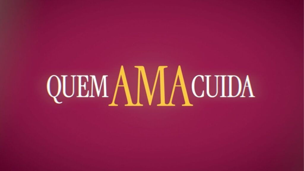 Resumo da semana de Quem Ama Cuida: Adriana fica entre a vida e a morte (capítulos 36 a 41) Logo da novela Quem Ama Cuida
