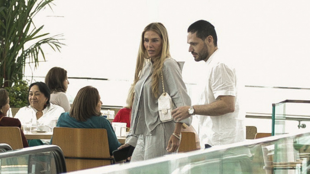 Deborah Secco é flagrada com Dudu Borges em shopping na Barra da Tijuca