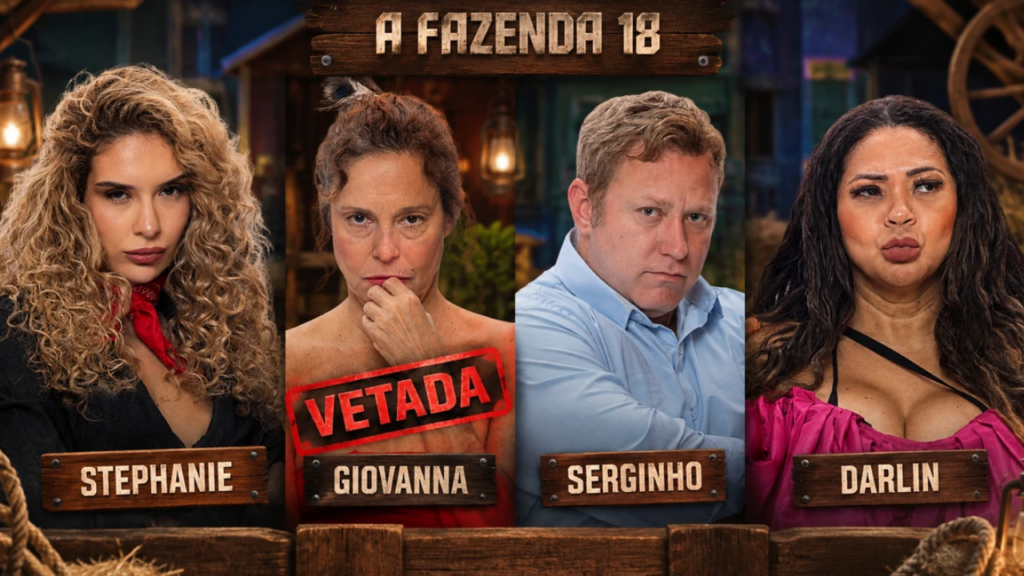 Quem está na primeira Roça de A Fazenda 18 e quem já não tem chance de escapar?