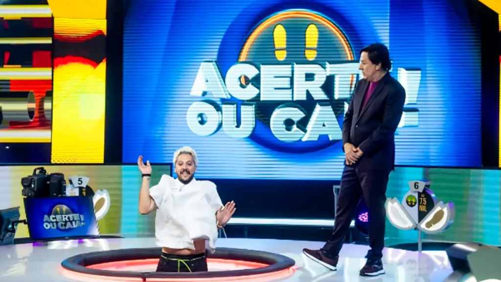 Como é o buraco do Acerte ou Caia? Vídeo revela segredo do programa da Record