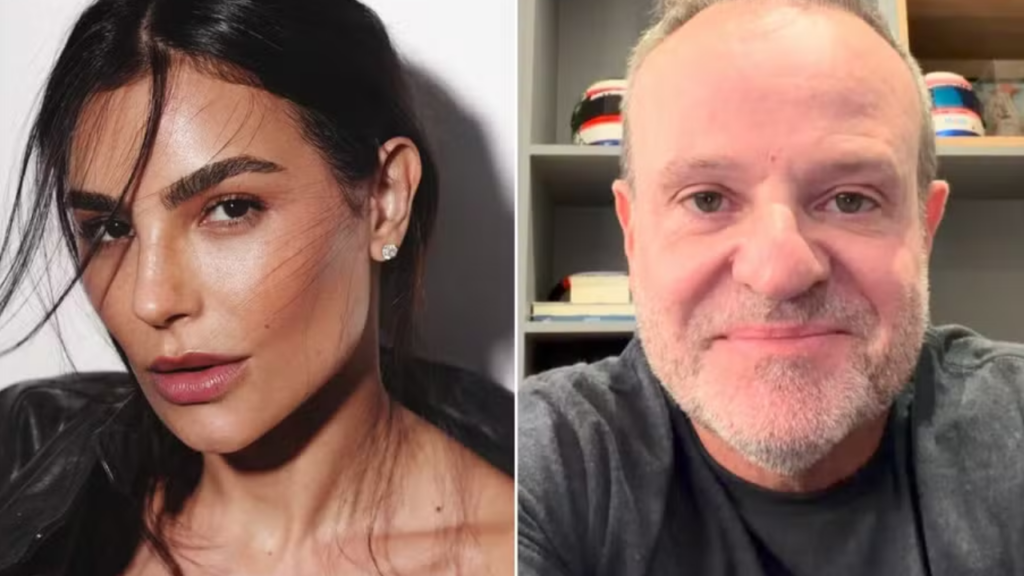 Durou pouco: Cíntia Chagas e Rubens Barrichello colocam fim em relacionamento recém-anunciado