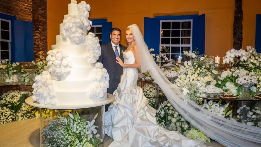 Ana Hickmann revela segredo do bolo de casamento: o que o corpo da apresentadora têm a ver com isso?